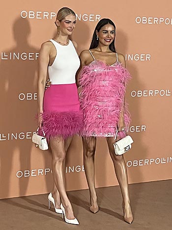Shanice Messina, Darya Strelnikova: Oberpollinger feiert Grand Opening der neu designten Fashion Floors am 11.05.2022 (ªFoto: Martin Schmitz)